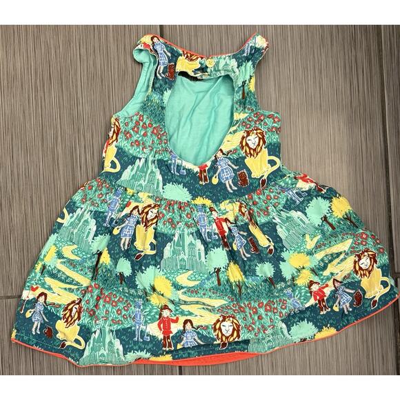 Genuine Kids OshKosh Baby Girl Green Emerald City Wizard of Oz Dress 3T - Picture 3 of 6
